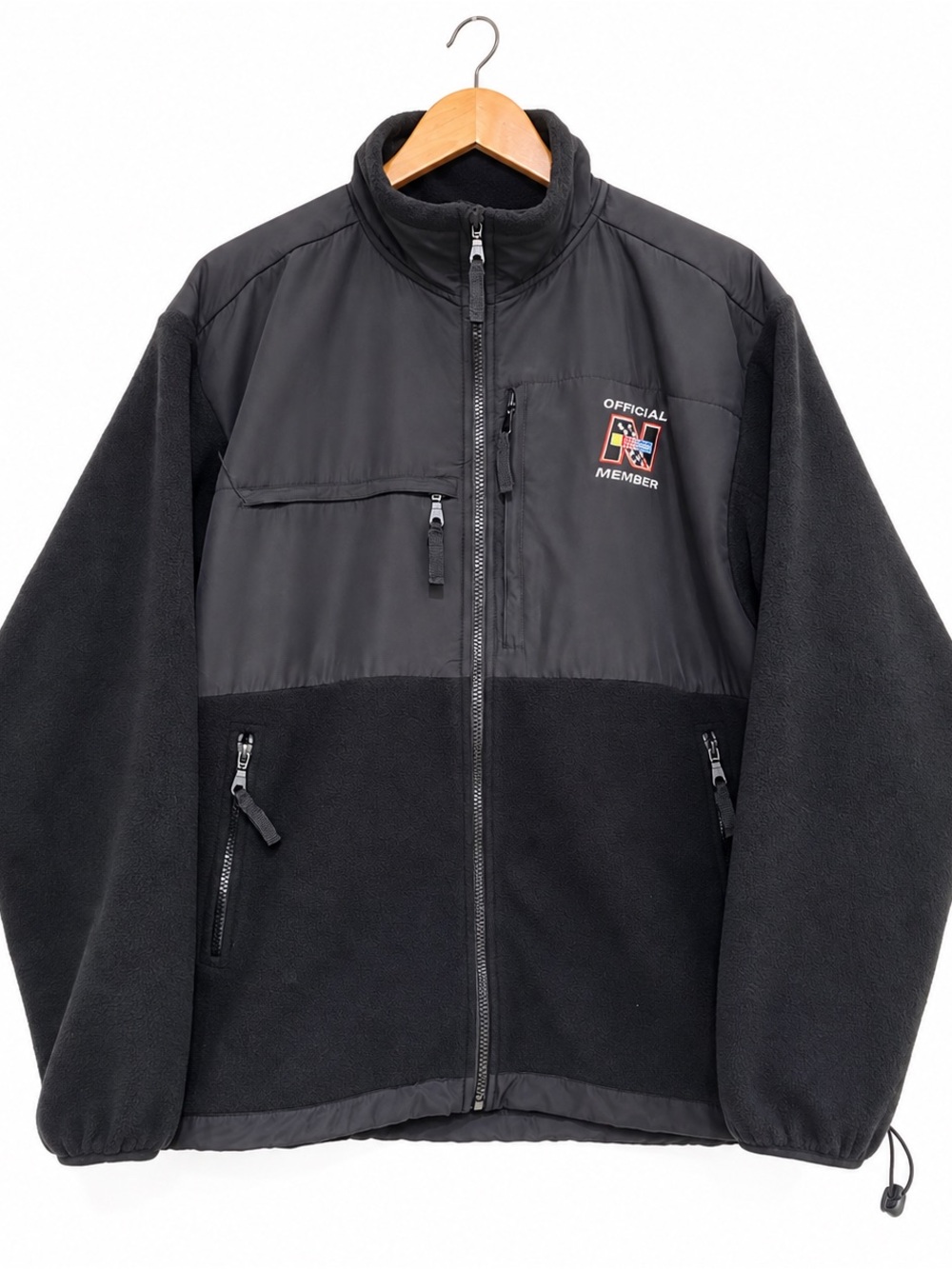 Vintage NASCAR Fleece Jacket Men’s XL